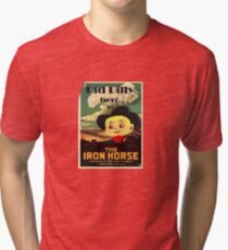 Kid Billy Cowboy movie poster tee Tri-blend T-Shirt