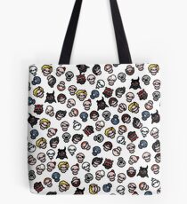 The Binding of Isaac characters pattern Tote Bag