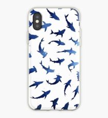 Shark love iPhone Case