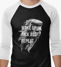 Lagertha’s KickAss Shirt Men's Baseball ¾ T-Shirt