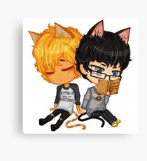 Kitty Chibi Canvas Print
