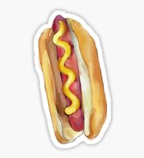 Hot Dog Sticker