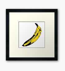 Big Yellow Banana Gerahmtes Wandbild