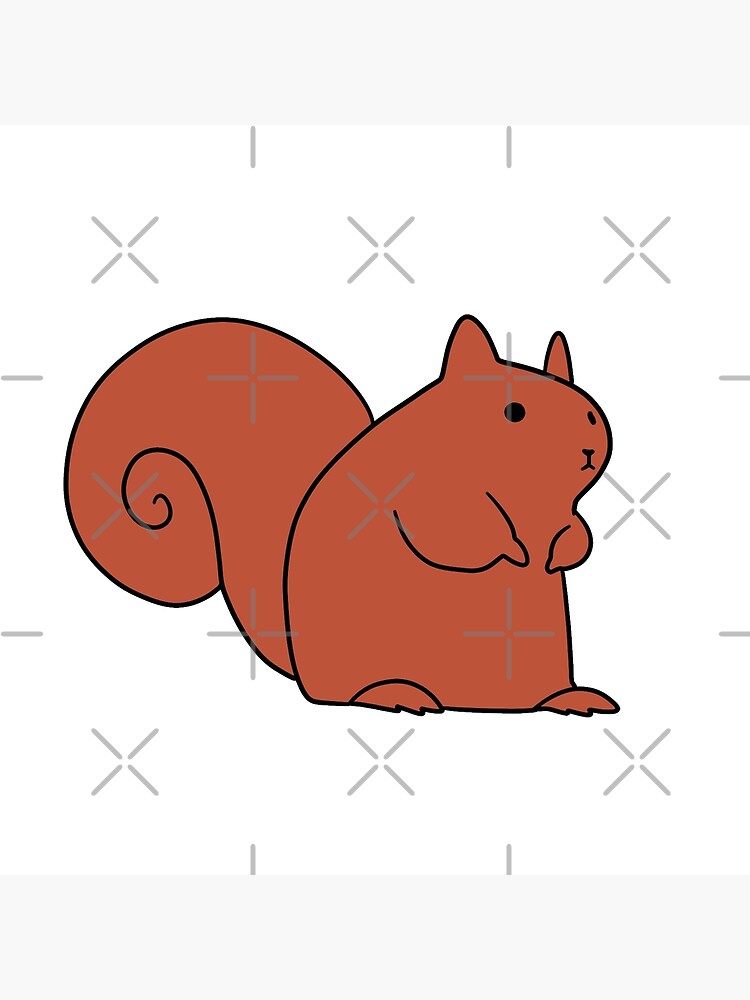 Cute Red Squirrel by SaradaBoru
