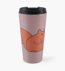Cute Red Squirrel Travel Mug