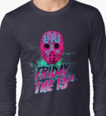 FRIDAY THE 13TH Neon V Long Sleeve T-Shirt