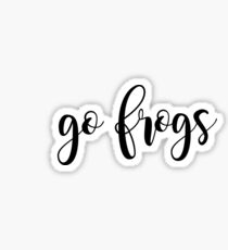 go frogs Sticker