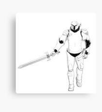 Animated Armour Canvas Print