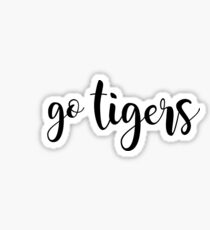 go tigers Sticker
