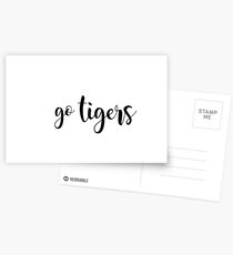 go tigers Postcards