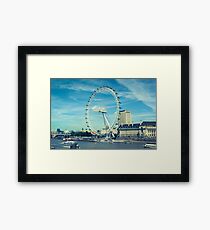 London eye Framed Print