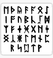 The Anglo-Saxon Futhorc Collected Sticker