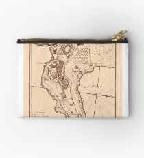 Map Of Monaco 1764 Studio Pouch