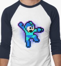 Megaman Shooting flavour Men's Baseball ¾ T-Shirt