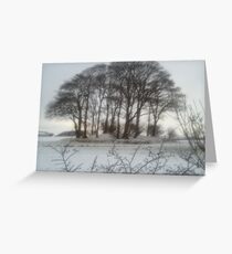 Wolds in Winter Greeting Card