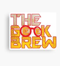The Geek Brew Retro Logo Canvas Print
