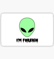 Foreigner Sticker