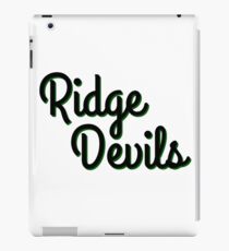 Ridge Devils iPad Case/Skin