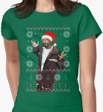 Snoop Christmas Women's Fitted T-Shirt