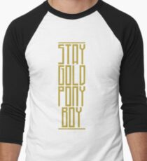STAY GOLD PONYBOY Men's Baseball ¾ T-Shirt