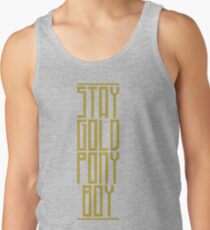 STAY GOLD PONYBOY Tank Top