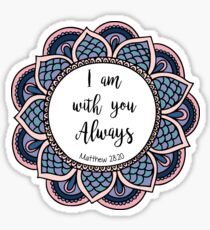 Matthew 28:20 Sticker