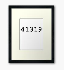 41319 - Det. Kate Beckett Framed Print