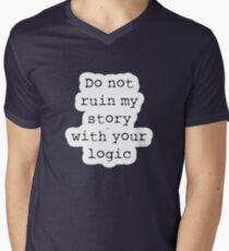 What Richard Castle Said Men's V-Neck T-Shirt