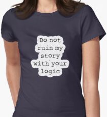 What Richard Castle Said Women's Fitted T-Shirt