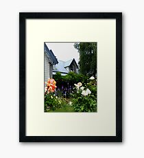 Beautiful Akaroa New Zealand Framed Print