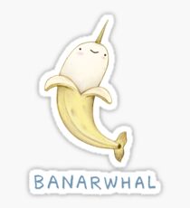Banarwhal Sticker