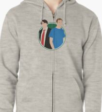 Peep Show Zipped Hoodie