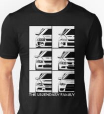 Evolution. Legendary Family Unisex T-Shirt