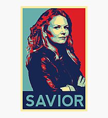 Emma Swan (Obama campaign poster) Photographic Print