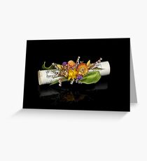 music reflection Greeting Card
