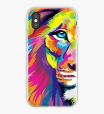 Multicolored Lion iPhone Case