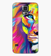 Multicolored Lion Case/Skin for Samsung Galaxy