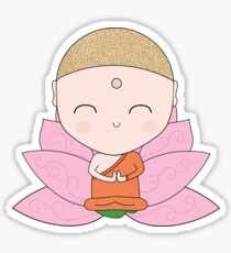Cute little Buddha. Sticker