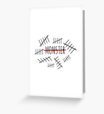 Monster Greeting Card