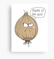 The Atheist Onion Metal Print