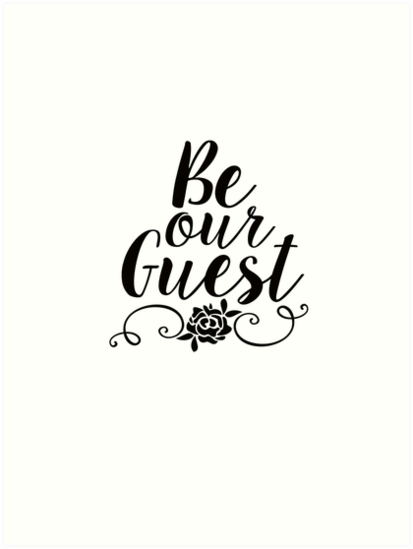 be-our-guest-art-print-by-adametzb-redbubble