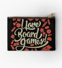 I Love Board Games Studio Pouch