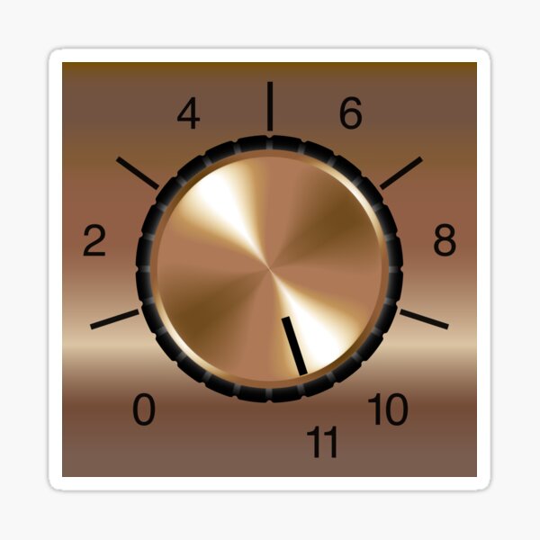 Volume Knob Stickers Redbubble