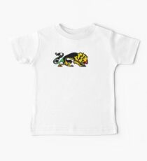 Heraldic Grunge Reggae Lion Heraldry Style Baby Tee
