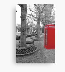 Red Telephone Box Metal Print