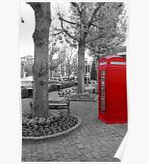 Red Telephone Box Poster