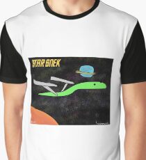 Star Snek - A Tiny Snek Comic Graphic T-Shirt