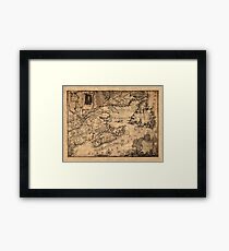 Map Of Nova Scotia 1776 Framed Print