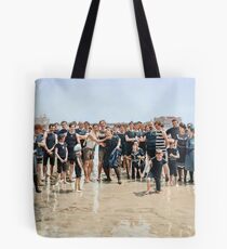 Smile for the camera!! Atlantic City, 1905 Tote Bag