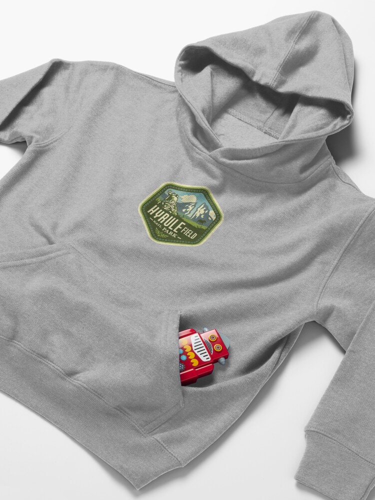 Alternate view of Hyrule National Park Kids Pullover Hoodie